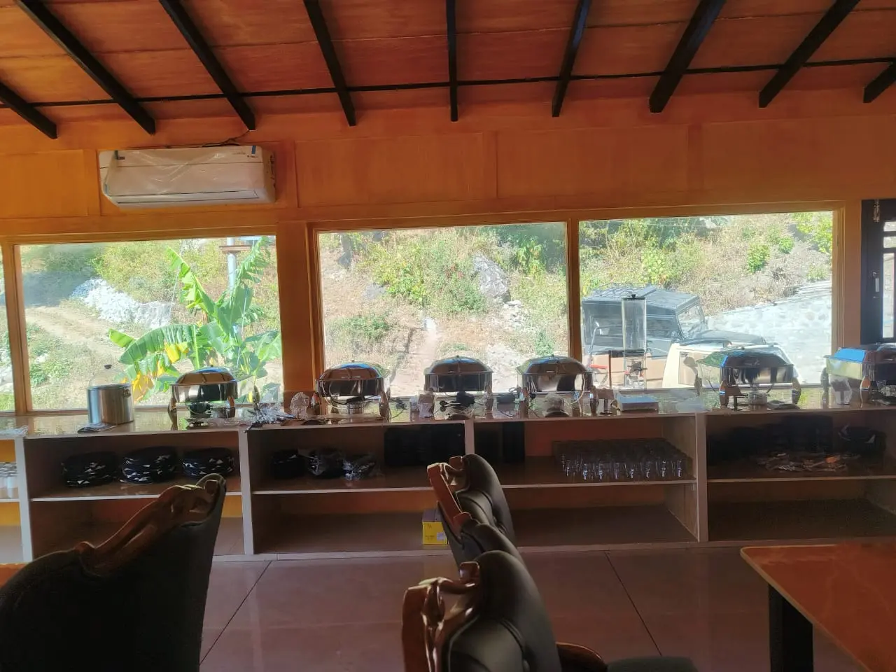 Resort Exterior Building Architecture at Night